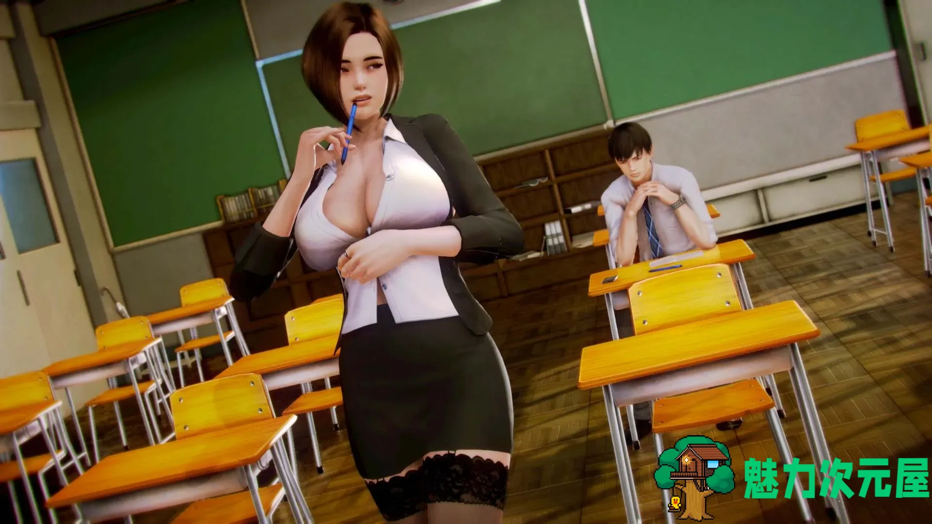【欧美大作SLG/汉化/动态】二次元老婆学院 Ver0.11.0【安卓+PC】润色汉化版【新汉化/4.1G】