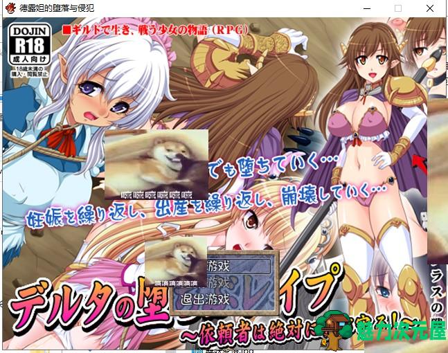 【日式RPG/汉化】德露妲的堕落与侵犯 PC+安卓 最新汉化版【全CG/700M】-魅力次元屋