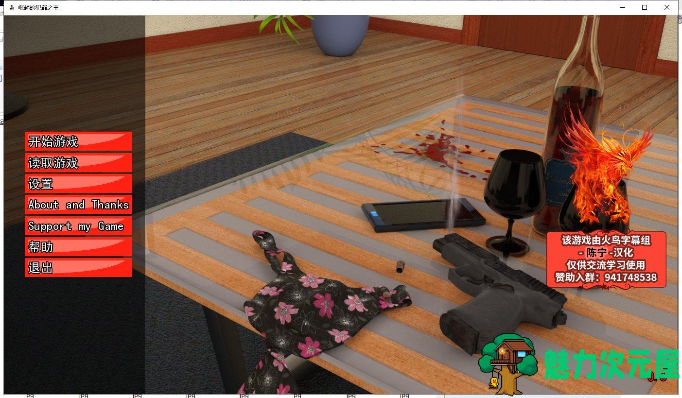 【欧美SLG/汉化/动态】犯罪之王的崛起 V0.60 PC+安卓 精翻汉化版【更新/2.6G】-魅力次元屋