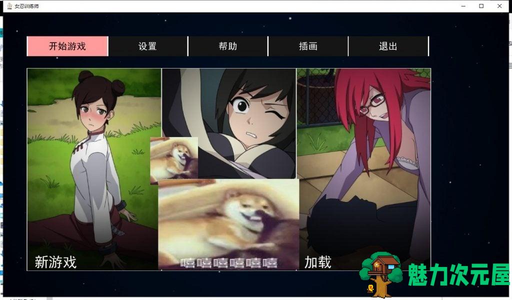 【欧美SLG/中文/动态】火影女忍者训练师 V1.30 安卓+PC 官方中文作弊版【更新】【370M】-魅力次元屋