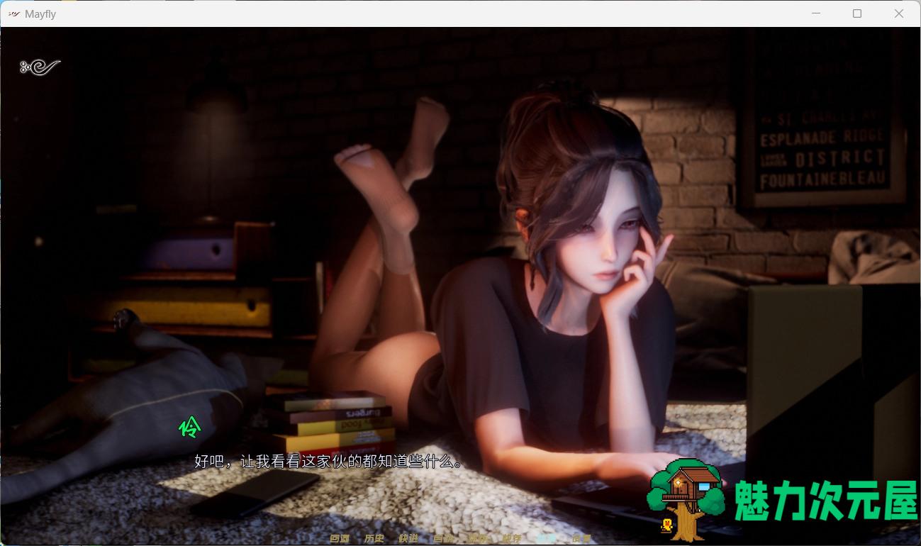 【国风SLG/中文/动态】蜉蝣 MayFly【安卓+PC】官方中文重置版 V0.1【更新/2.5G】