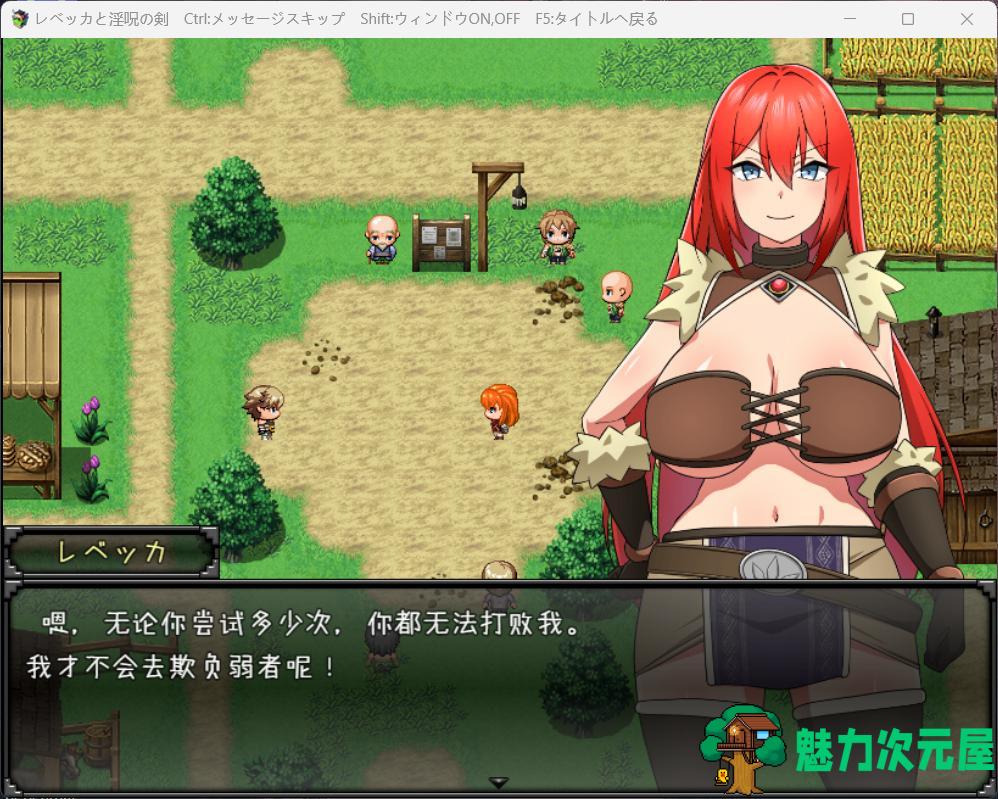 【精品RPG/汉化】丽贝卡与银咒之剑【安卓+PC】云汉化作弊版+全CG存档【新作/1.5G】