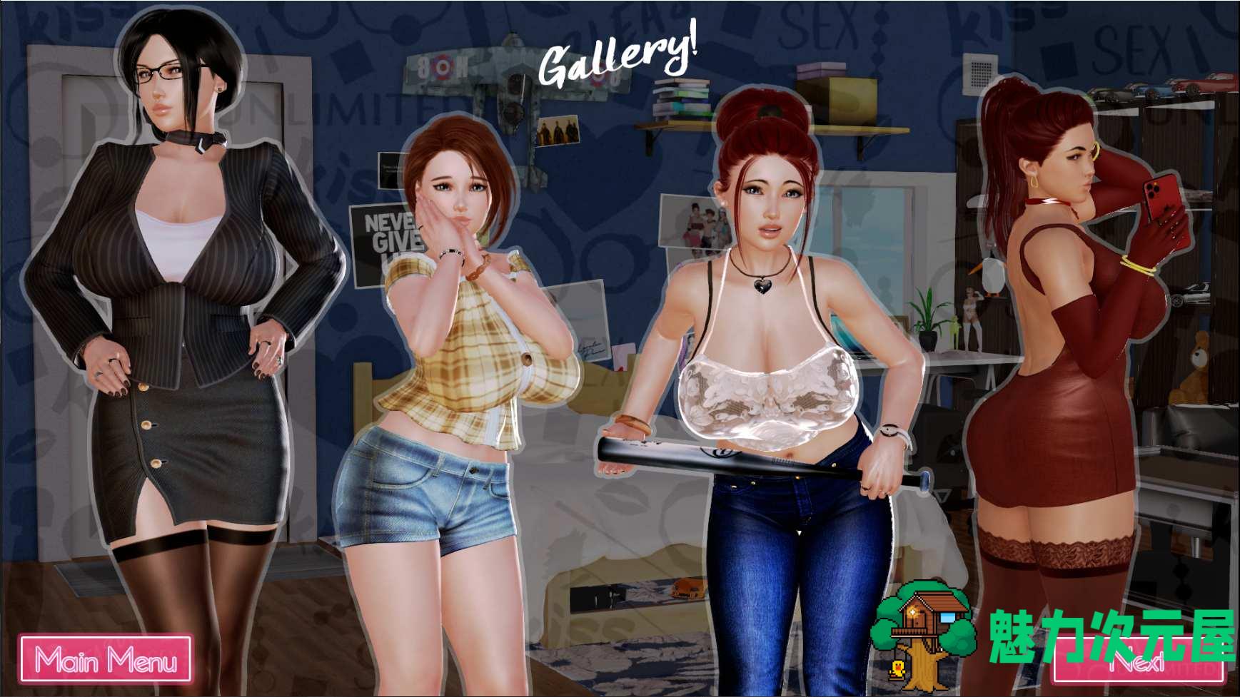 【欧美SLG/汉化/动态】无尽的快感 Unlimited PleasureV0.5.0【安卓+PC】最新汉化版【更新/3G】-魅力次元屋