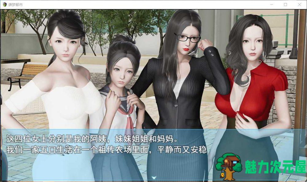 【国产RPG/中文/动态】袭梦都市 V1.00【安卓+PC】中文完结作弊版+全回想【更新/3.3G】