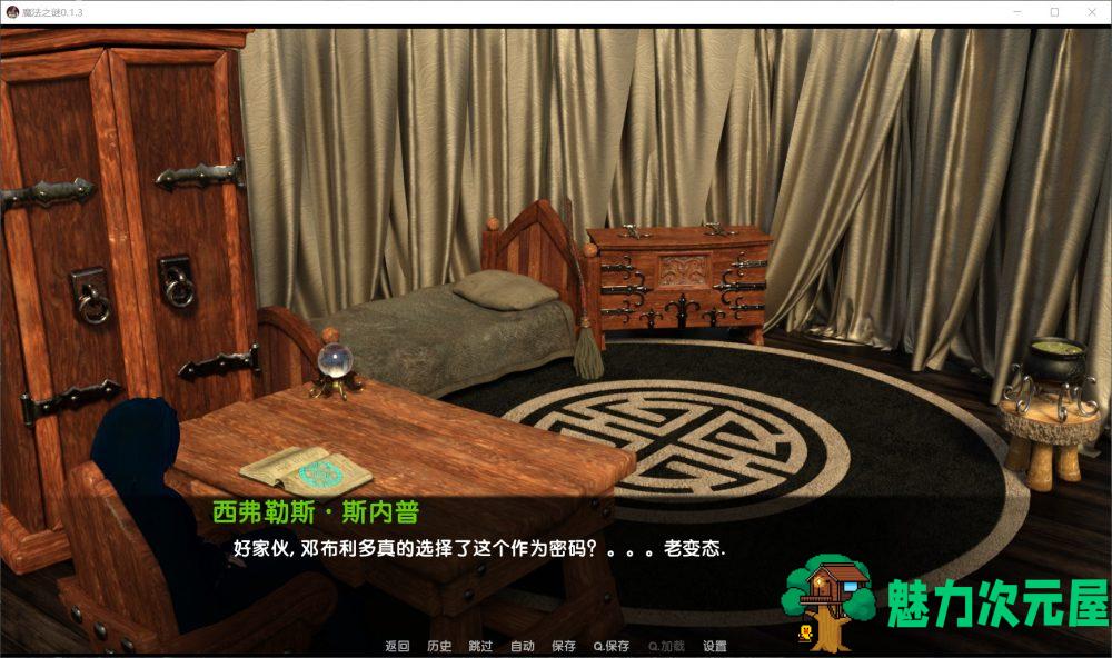 【欧美SLG/汉化】[哈利波特同人]魔法之谜【安卓+PC】V0.1.3b 精翻汉化版【3G】