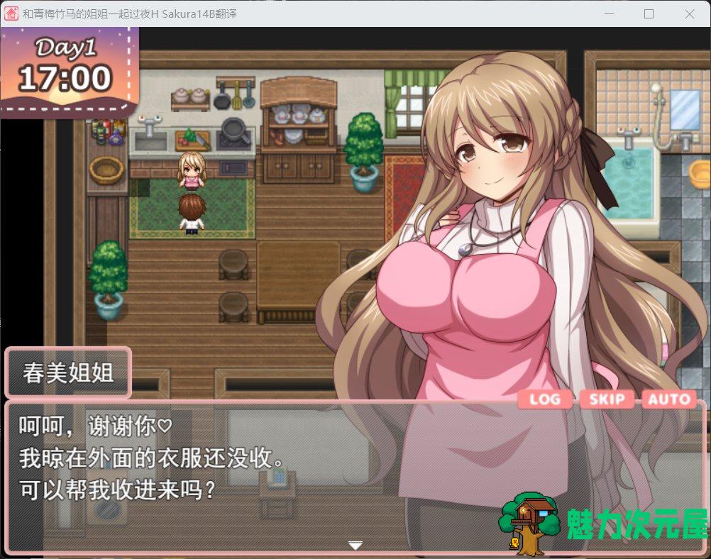 【同居互动RPG/汉化】和青梅竹马的姐姐一起过夜H AI汉化版+存档【新汉化/1.3G】