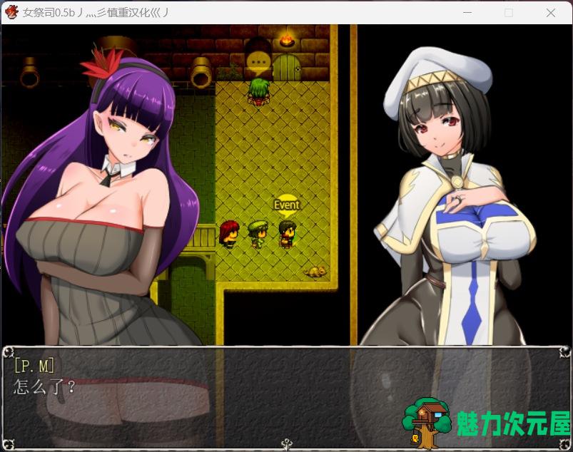 【爆款RPG/汉化/动态】NTR女祭司 Ver0.50b 精翻汉化版+MV版本4+地牢版本【更新/NTR神作/3G】-魅力次元屋
