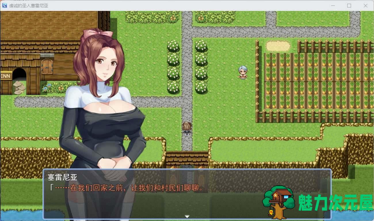 【RPG/汉化】人妻NTR：虔诚圣女塞莲妮亚 云汉化正式版+全CG存档【新作/详尽H属性/800M】-魅力次元屋