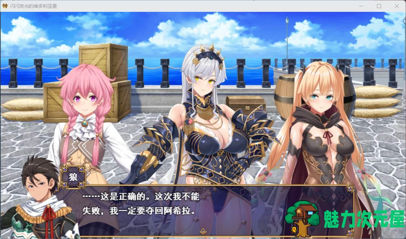 【大型战斗RPG/汉化】煌星之胜者 云汉化正式版【新作/豪华全CV/1.5G】
