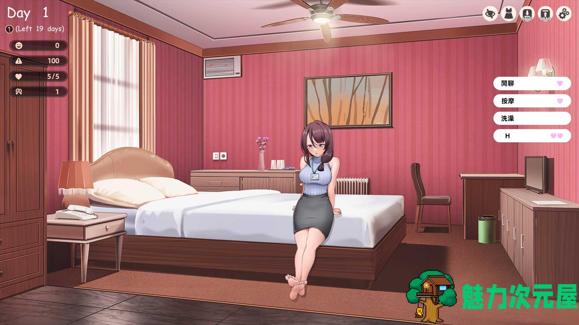 【养成互动SLG/中文/动态】神的不在场sex 官方中文步兵版【新作/中文语音/1.8G】