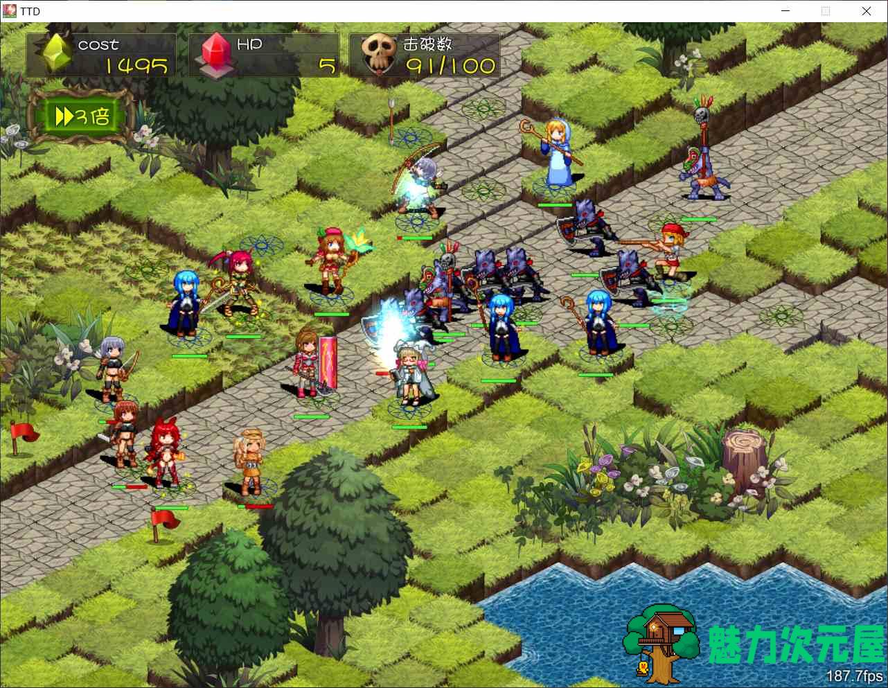 【塔防RPG/汉化】凌褥x塔防！控制受运de奴仆拯救世界！精修汉化版+存档+全CG【佳作/1G】