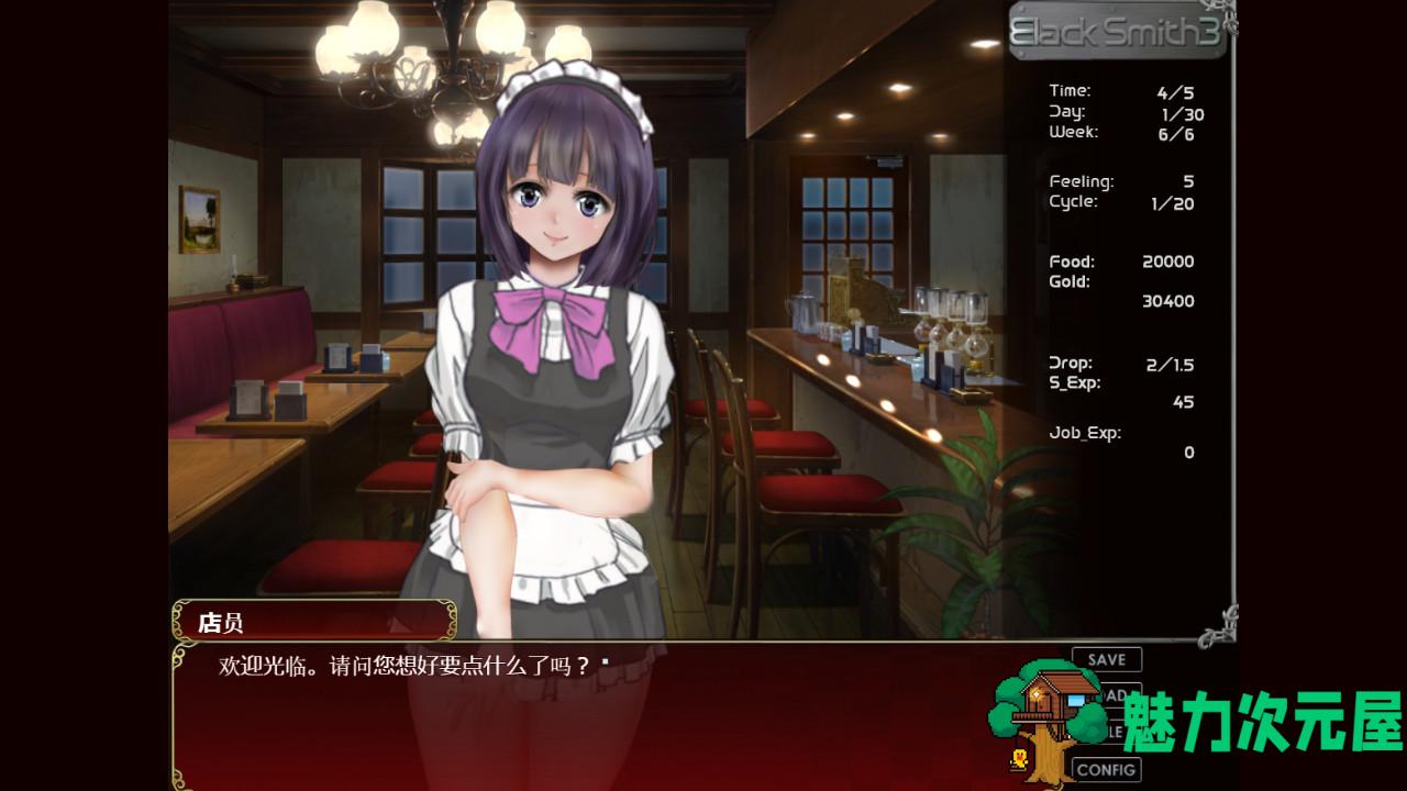 【经营养成SLG/中文/全动态】铁匠3：BlackSmith3 官方中文步兵版【新作/3G】