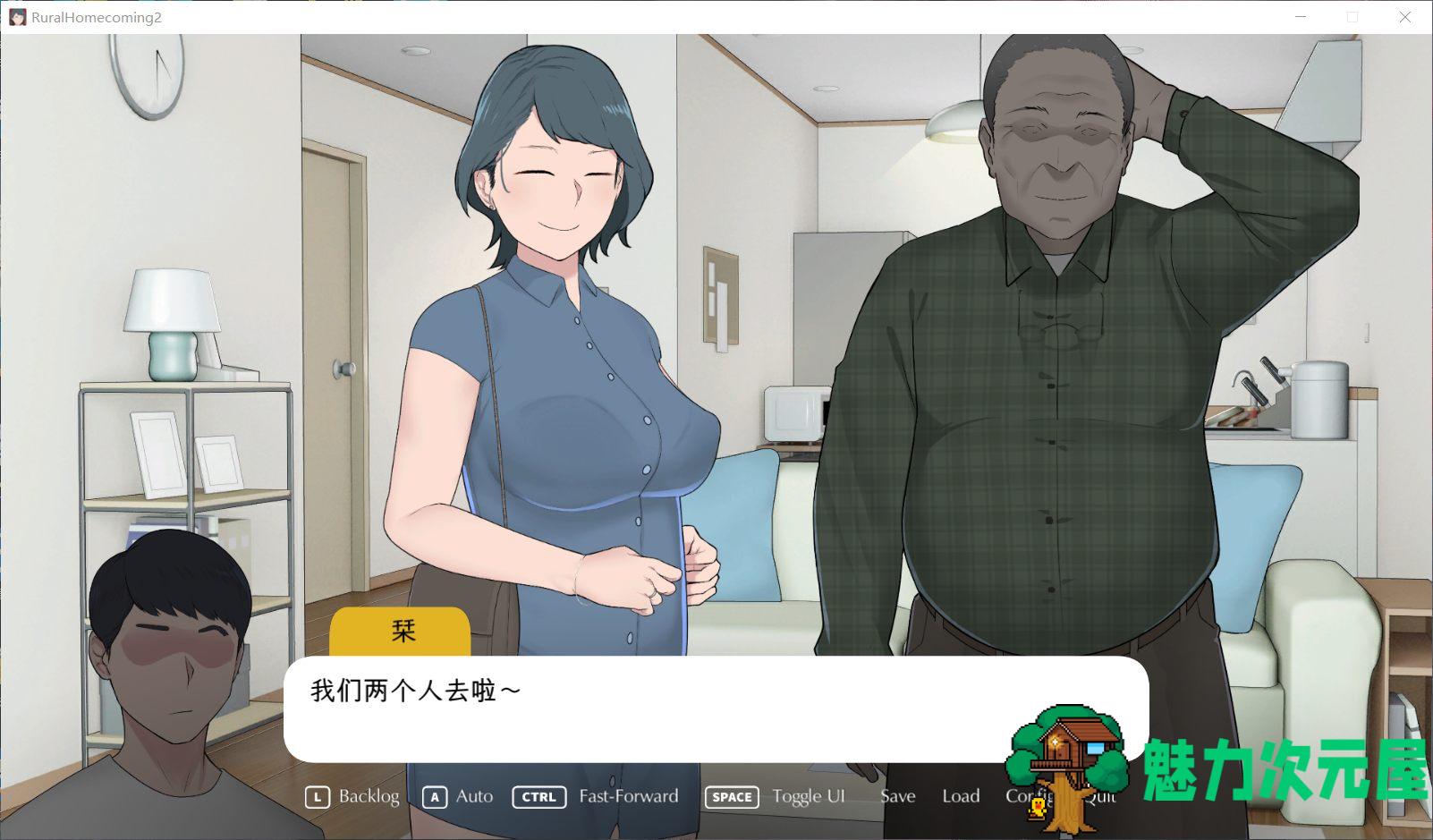 【欧美SLG/官中/动态】[NTRMAN] 乡村的家2 10082021R1 官方中文版【新作/400M】