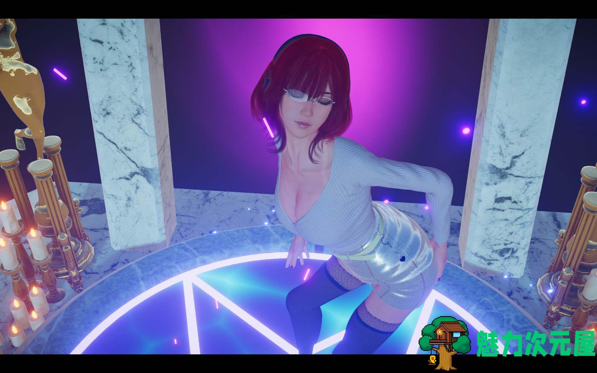 【大型3D互动/中文/全动态/全CV】魅魔咖啡厅 Ver1.5.0 STEAM官方中文步兵版【10月更新/8.5G】