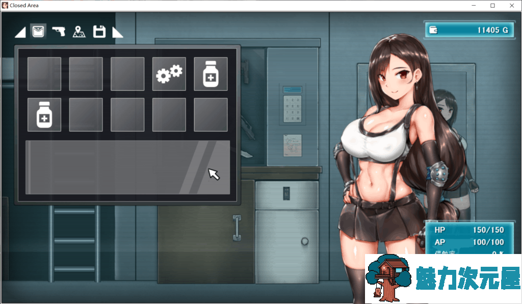 【解密ACT/全动态/全CV】封闭的区域-Z！V1.01 最终更新版+存档-黑丝蒂法【更新/战斗H/1G】