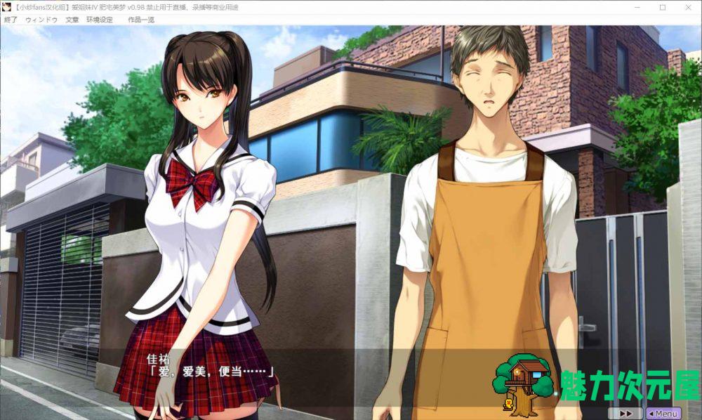 【神作ADV/汉化/动态/全CV】愛姉妹IV-肥宅美梦 完整精翻汉化硬盘版+全CG存档+攻略【新汉化/4G】
