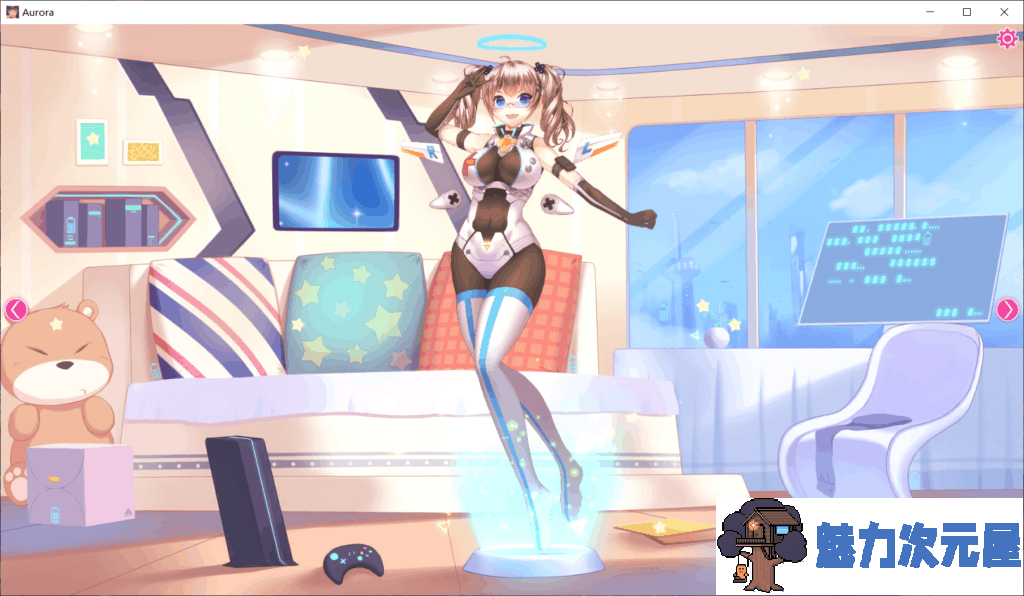 【互动SLG/中文/全动态/全CV】极光美人-Aurora官方中文步兵版【新作/680M】