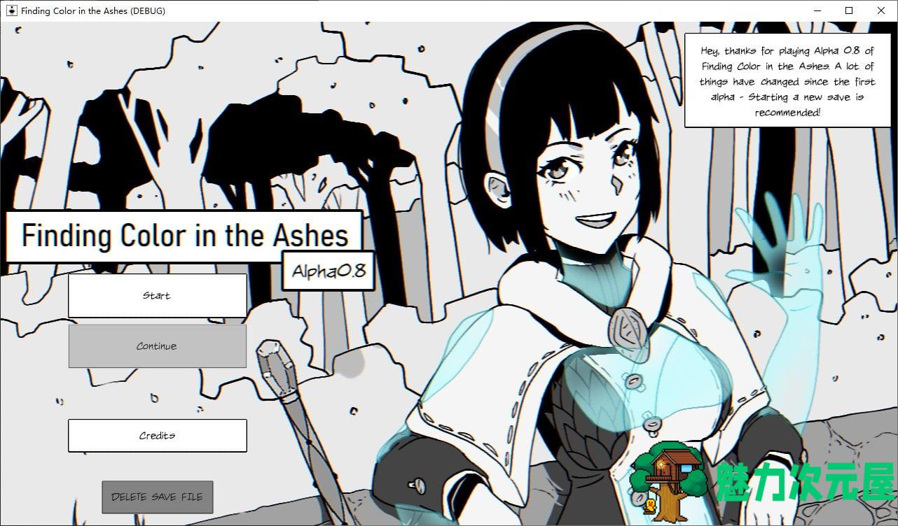 【欧美SLG/2D】在灰烬中寻找色彩 v0.8  最新测试版【更新/270M】-魅力次元屋
