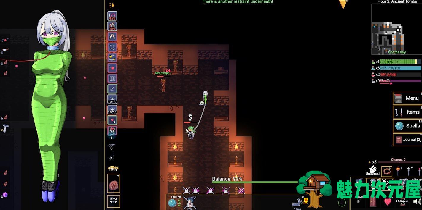 【日式RPG/中文】Kinky Dungeon v5.4 官中测试版【更新/540M】