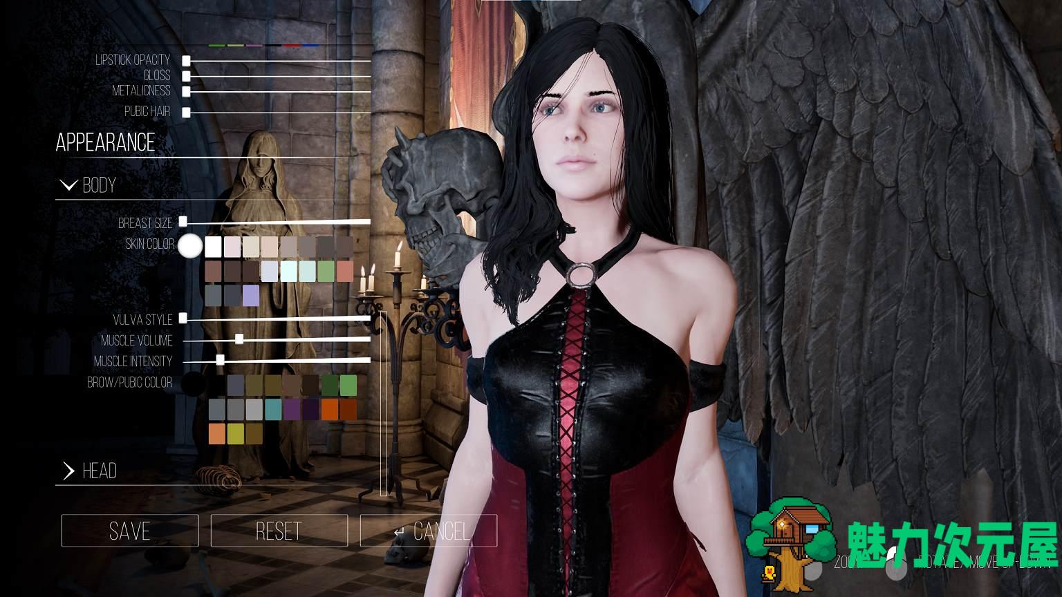 【大型ACT/3D/动态】Kalyskah 血族迷情 v0.25.9 【更新/全CV/6.9G】