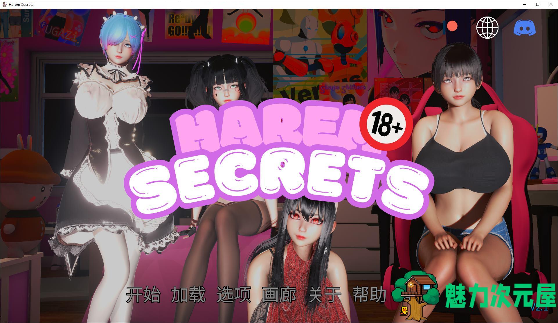 【欧美SLG/中文/动态】后宫秘密 v2.1 安卓+PC 最新官中版【新作/2G】-魅力次元屋