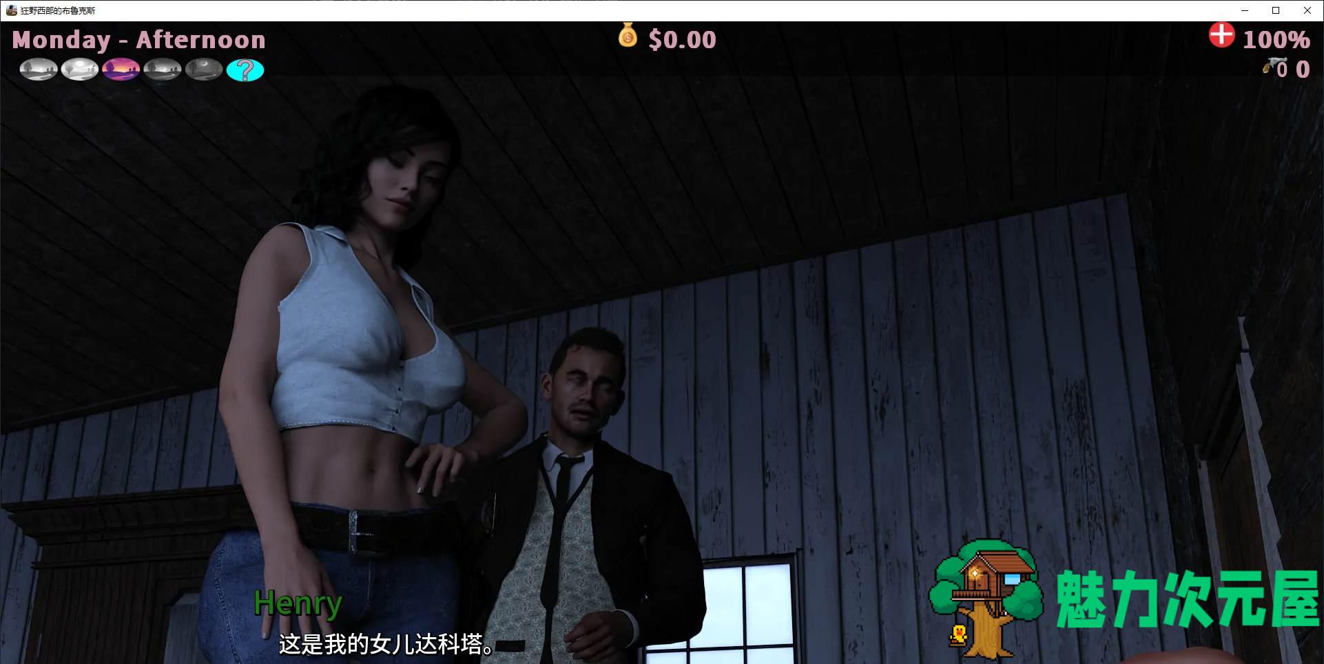 【欧美SLG/中文/动态】Brooks in Wild West 官中步兵版【新作/1.2G】