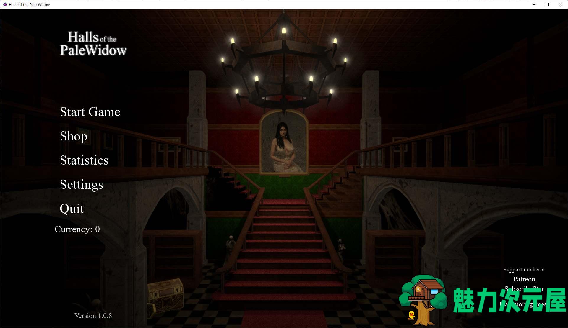【恐怖3D/动态】苍白寡妇的大厅 正式步兵版【新作/380M】-魅力次元屋