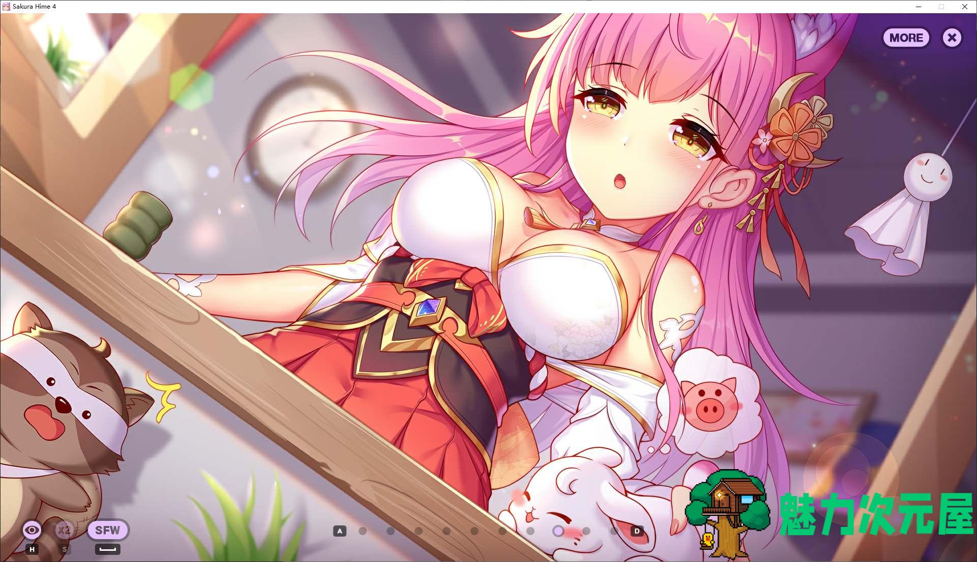 【日式SLG/中文/动态】樱姬4 官中步兵版【新作/470M】-魅力次元屋