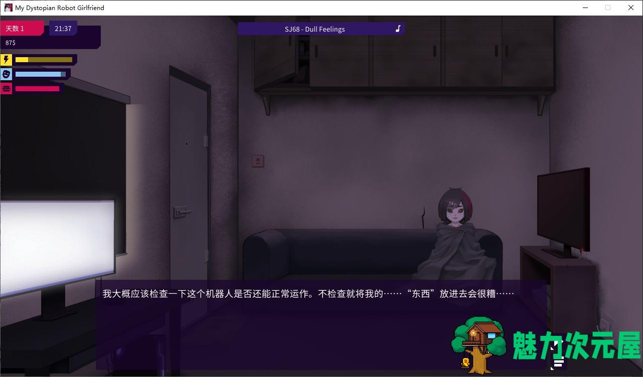 【欧美SLG/中文/动态】我的反乌托邦机器人女友 安卓+PC v0.87.8 官中版【更新/1.6G】