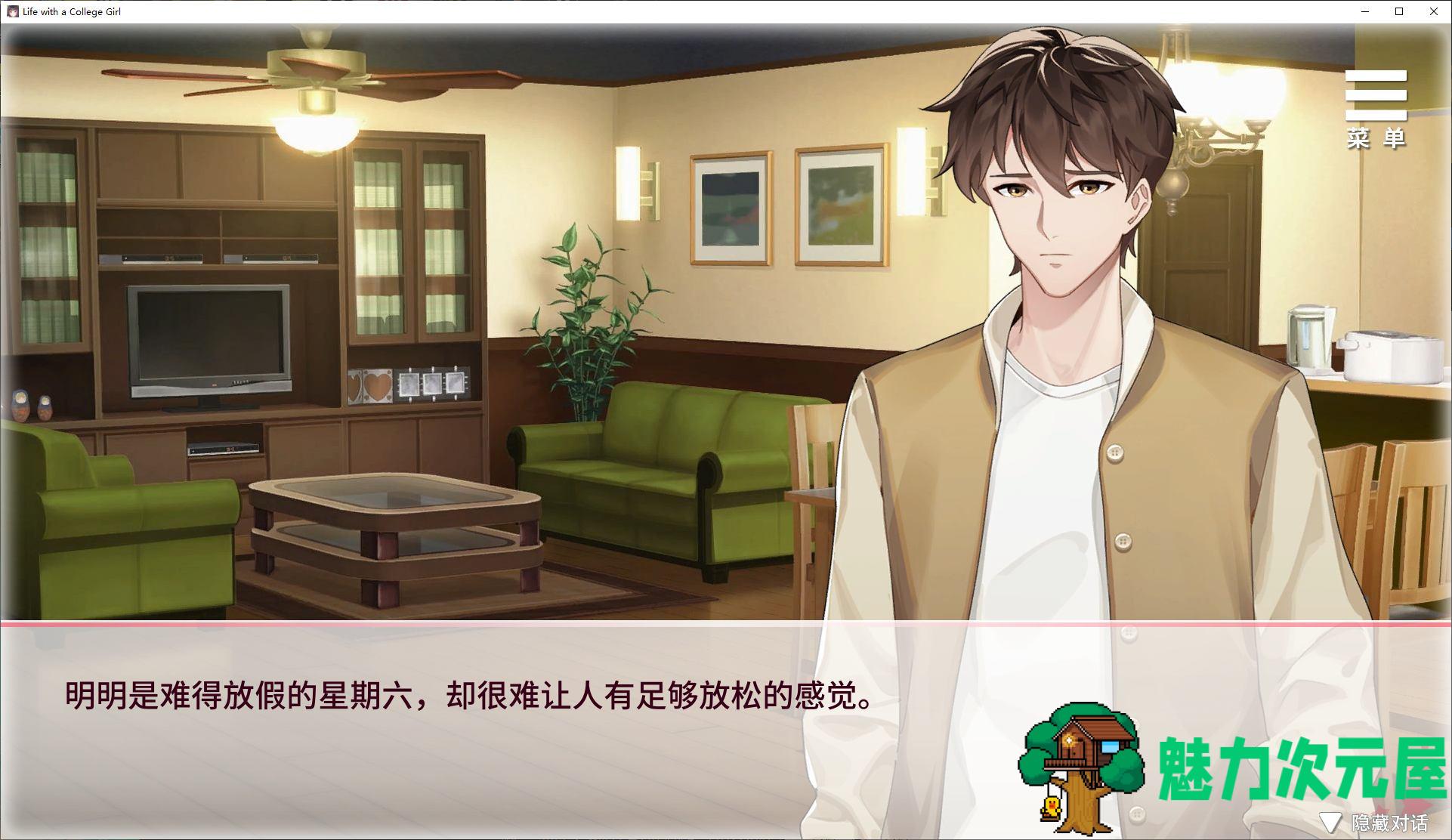 【养成SLG/中文/全动态】与女大生的同居生活 steam官中步兵版【新作/4G】