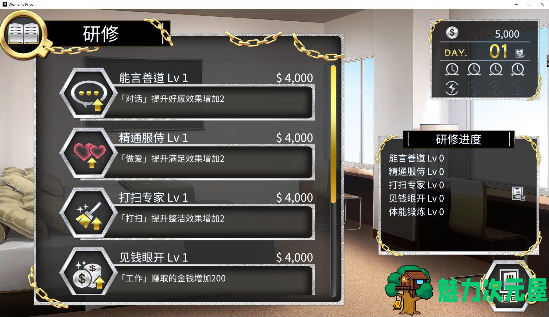 【养成SLG/中文】绝对人权女子监狱 v1.0.5 steam官中步兵版【新作/2.3G】