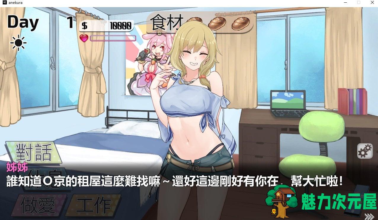 【日式SLG/中文/全动态】与姊姊同住的时光 官方中文步兵版 【新作/700M】