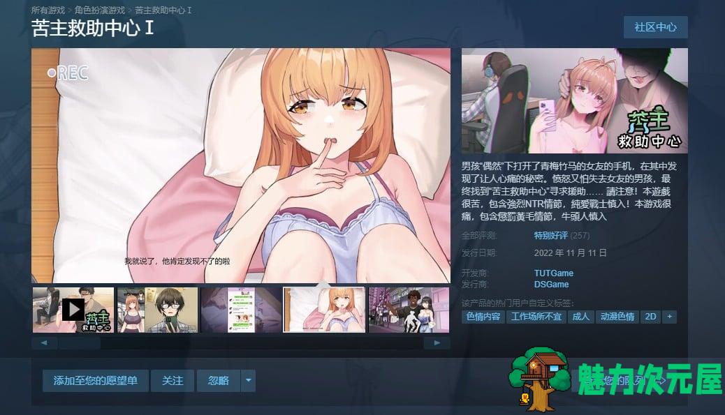 【全动态SLG/中文】苦主救助中心Ⅰ STEAM官中步兵版【CV/新作/700M】
