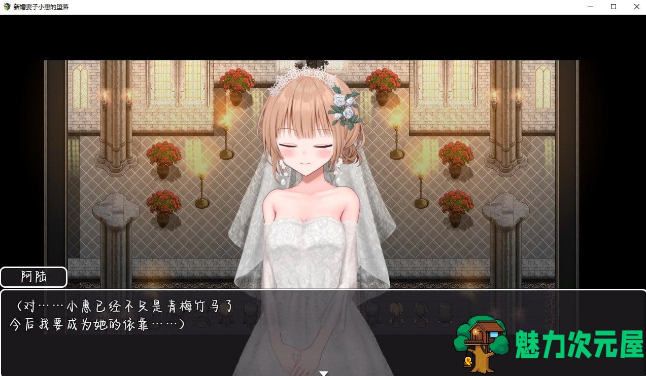 【日式RPG/中文/动态】新婚妻子小惠的堕落 官方中文步兵版 【新作/1.4G】