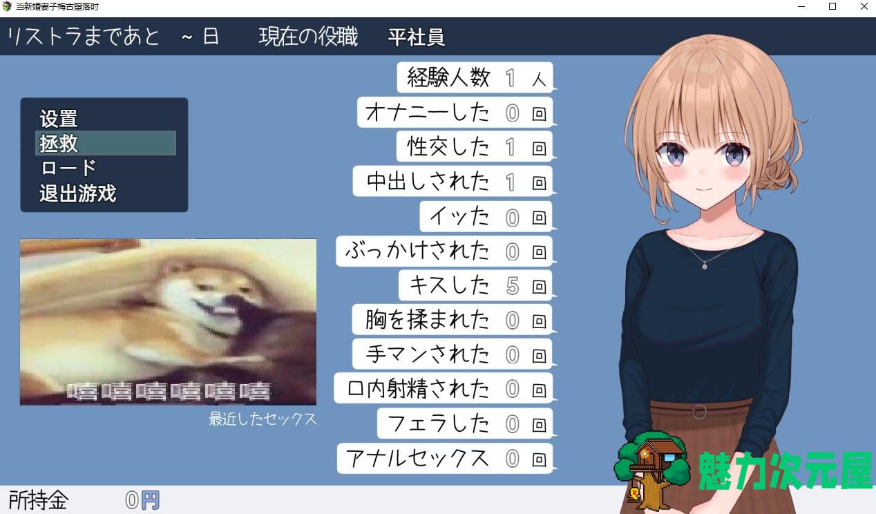 【日系RPG/汉化/动态】当新婚妻子梅古堕落时  机翻汉化版 安卓+PC【3.1G】