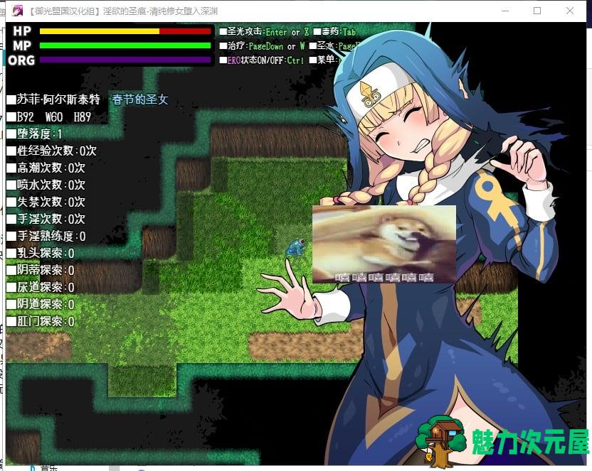 【ARPG/汉化/动态】淫欲的圣痕-清纯修女堕入深渊 安卓+PC 精翻汉化版【新汉化/740M】