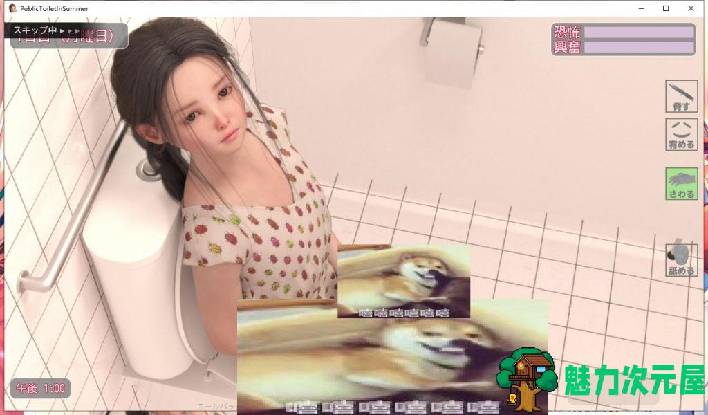 【3D/全动态/CV】PublicToiletInSummer V1.30 完整版【1.6G/新作】
