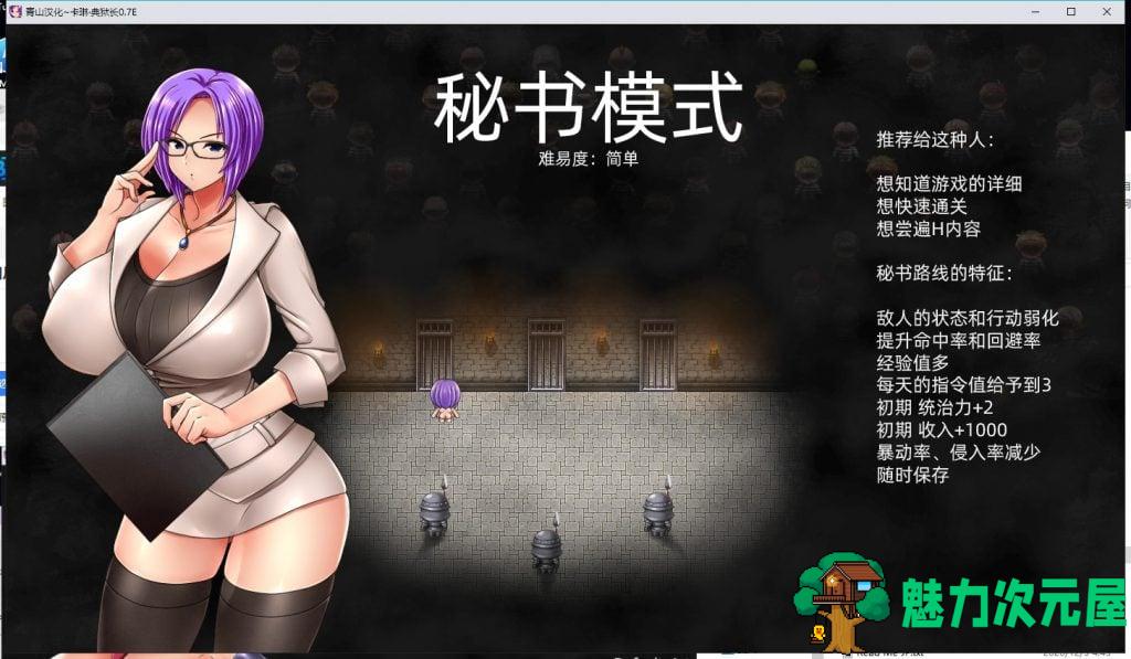 【爆款RPG/汉化/动态】卡琳·监狱长 V.7B.c 精翻作弊步兵版【更新/600M】