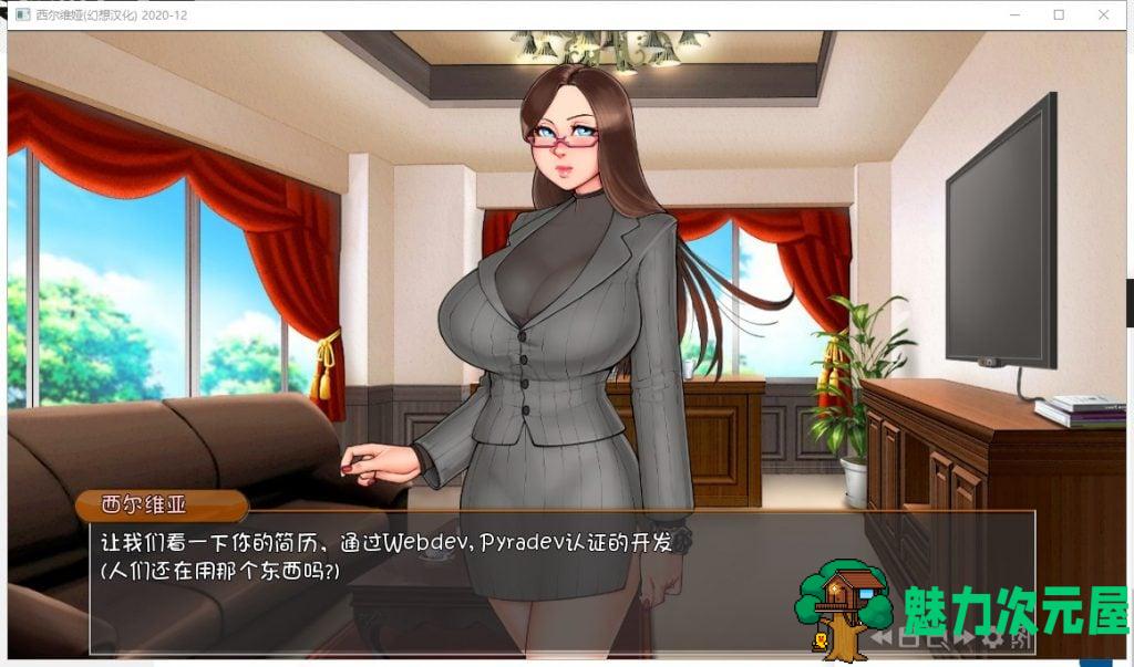 【欧美SLG/汉化/更新】西尔维娅 V2020-12 PC+安卓汉化版【动态/英文CV/2.2G】