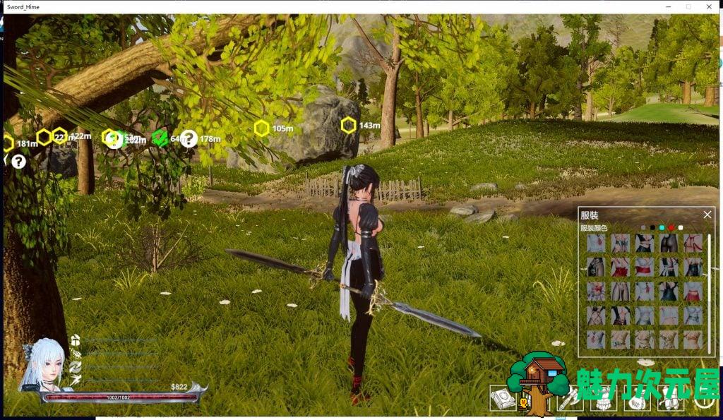 【ACT/中文】SwordxHime劍姬無双 V1.5 官方中文步兵版付全存档【8.7G/更新/全CV】