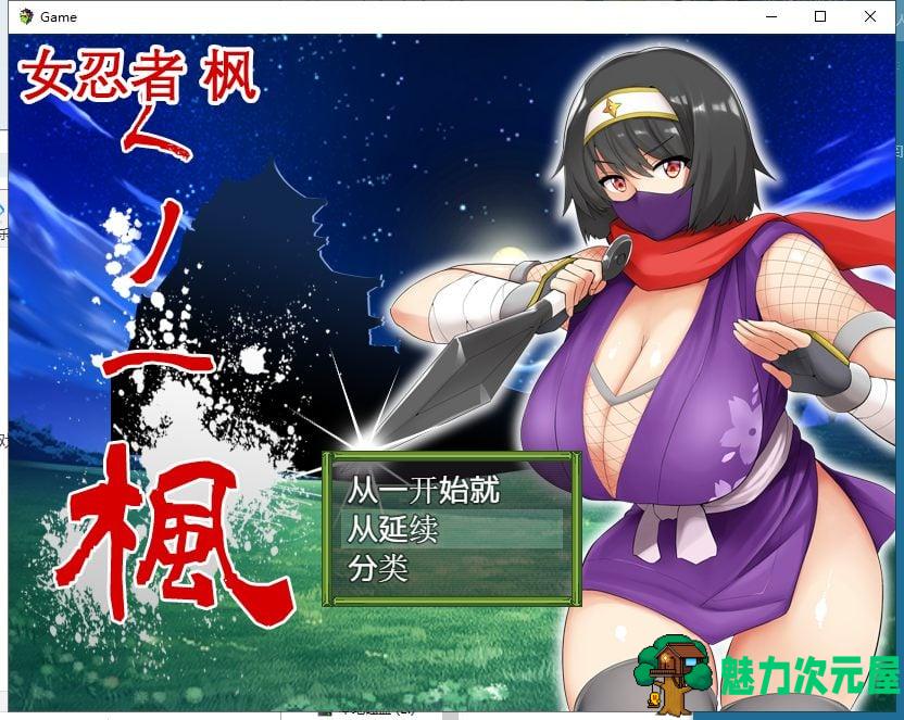 【RPG/中文】女忍者-枫 DL官方中文版+存档[スタジオねこキック]【800M/新汉化/全CV】-魅力次元屋