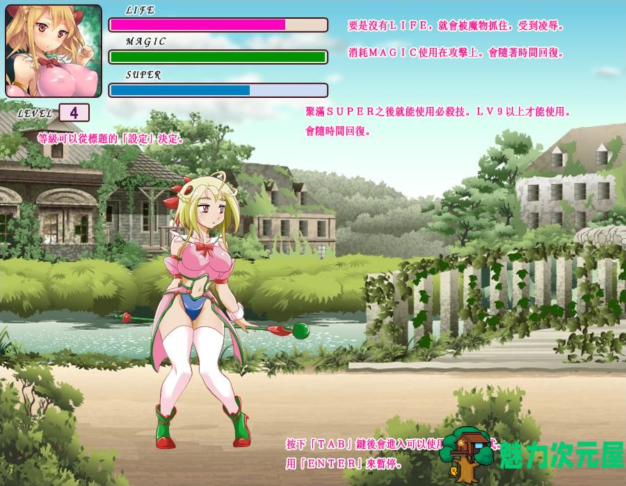 【ACT/中文/全动态】魔法之谷的艾姆莉絲 魔法の谷のエムリス 官方中文版+全回想 【新汉化/400M】