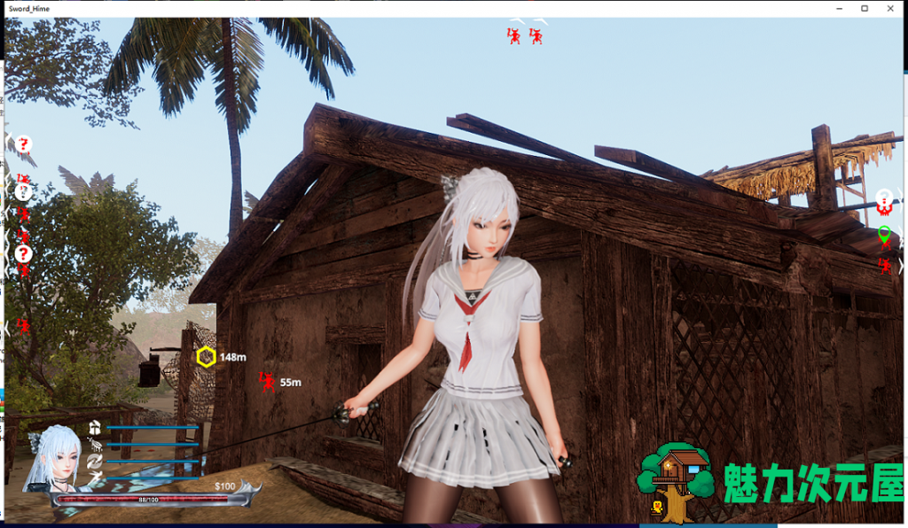 【大型ACT/中文/全动态】Sword x Hime 百鬼夜行 劍姬無双 STEAM 官方中文步兵版 【新作/CV/8.6G】