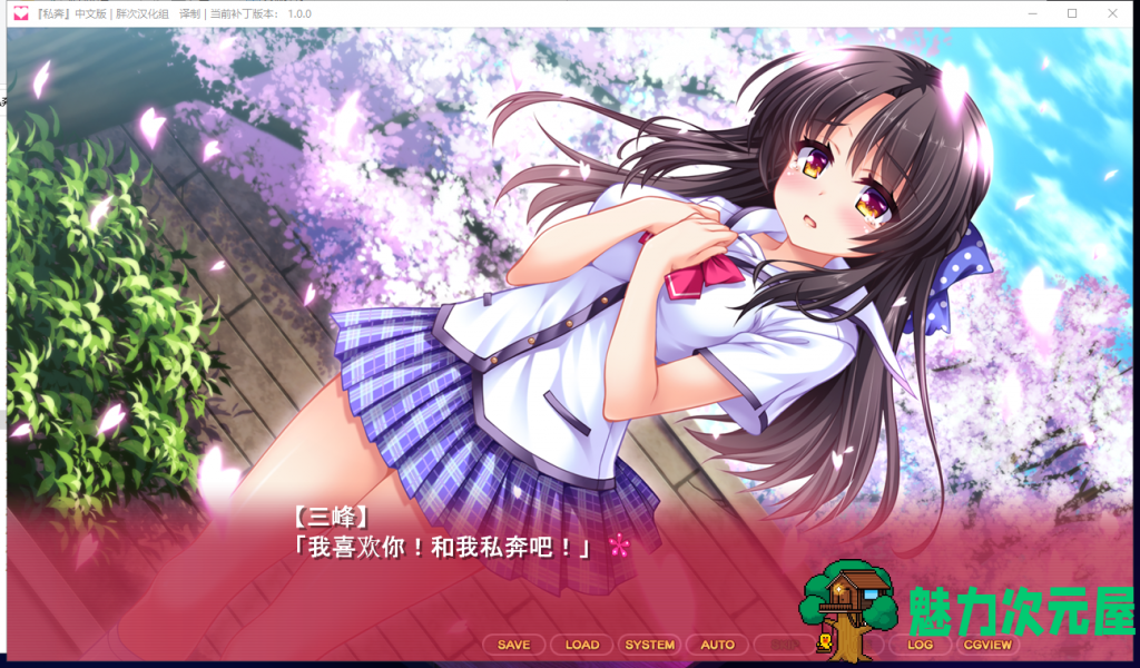 【拔作ADV/汉化】私奔-カケオチ 精翻汉化版 付存档 【620M/新汉化/全CV】