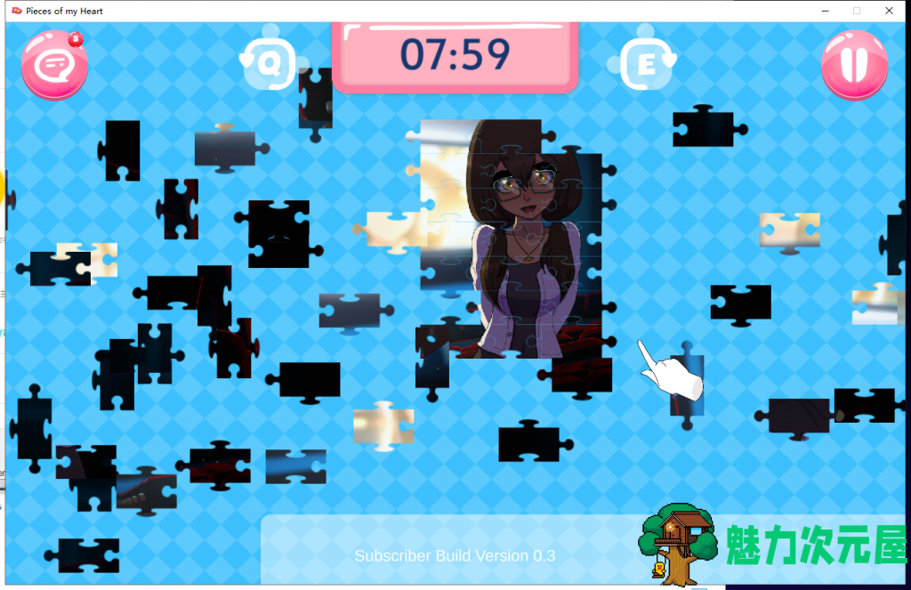 【益智SLG/全动态/中文】Pieces of my Heart v0.3.1 官方中文步兵版/付社保补丁 【新作/全CV/600M】