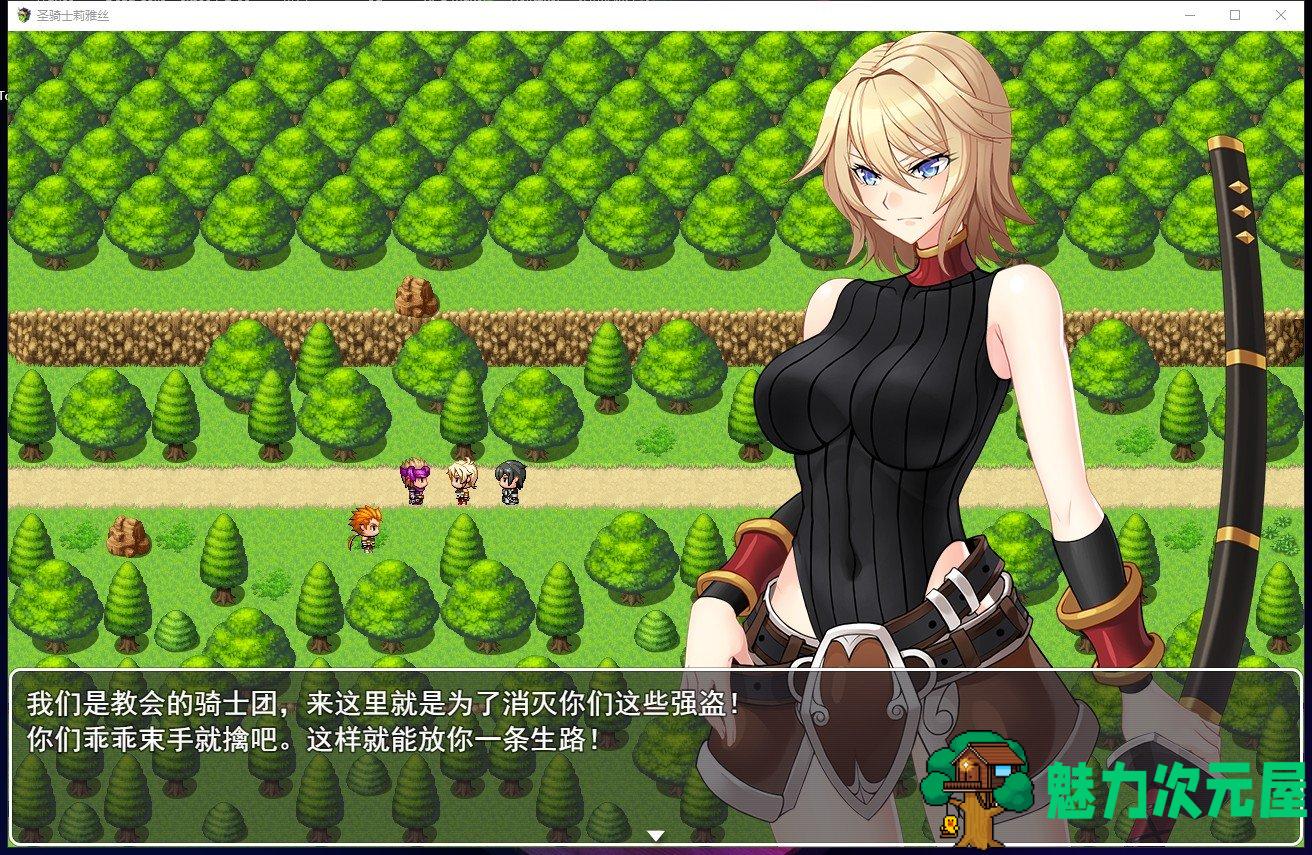 【绿帽RPG/中文/动态CG】圣骑士莉雅丝 STEAM官方中文版/付全CG包 【860M】【新作/CV】