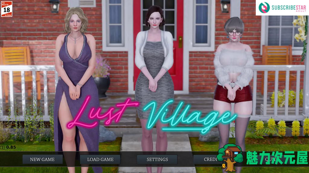 更新【欧美SLG/汉化/动态/全家桶/修复版】欲望小镇/欲望村 Lust Village Ver0.85 PC+安卓双端汉化版 百度+UC/1.35G-魅力次元屋