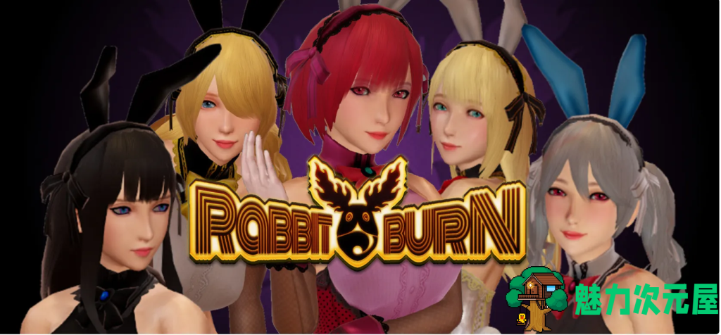 【3D互动/中文/动态】兔子屋 Rabbit Burn Ver1.09e 官方中文步兵版 百度+UC/356m-魅力次元屋