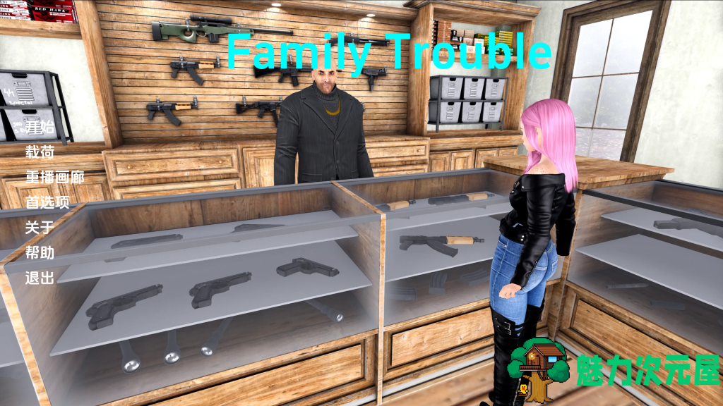 【亚洲风SLG/汉化/动态】家庭麻烦 Family trouble v0.9.40 PC+安卓双端汉化版 百度+UC/6.71G-魅力次元屋