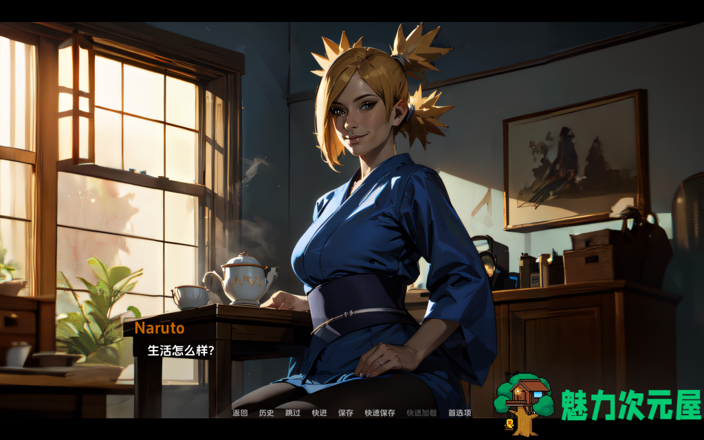 【亚洲风SLG/同人/动态】火影的生活 火影的一生 Hokage’s Life v0.9 PC+安卓 汉化版 百度直链/2.4G